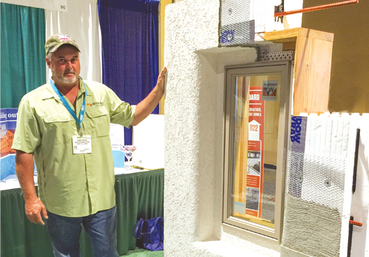 Pictured is John Fowler, President of Coral Reef Contracting, Inc. and its insulated concrete form division, ProFORMance Walls.